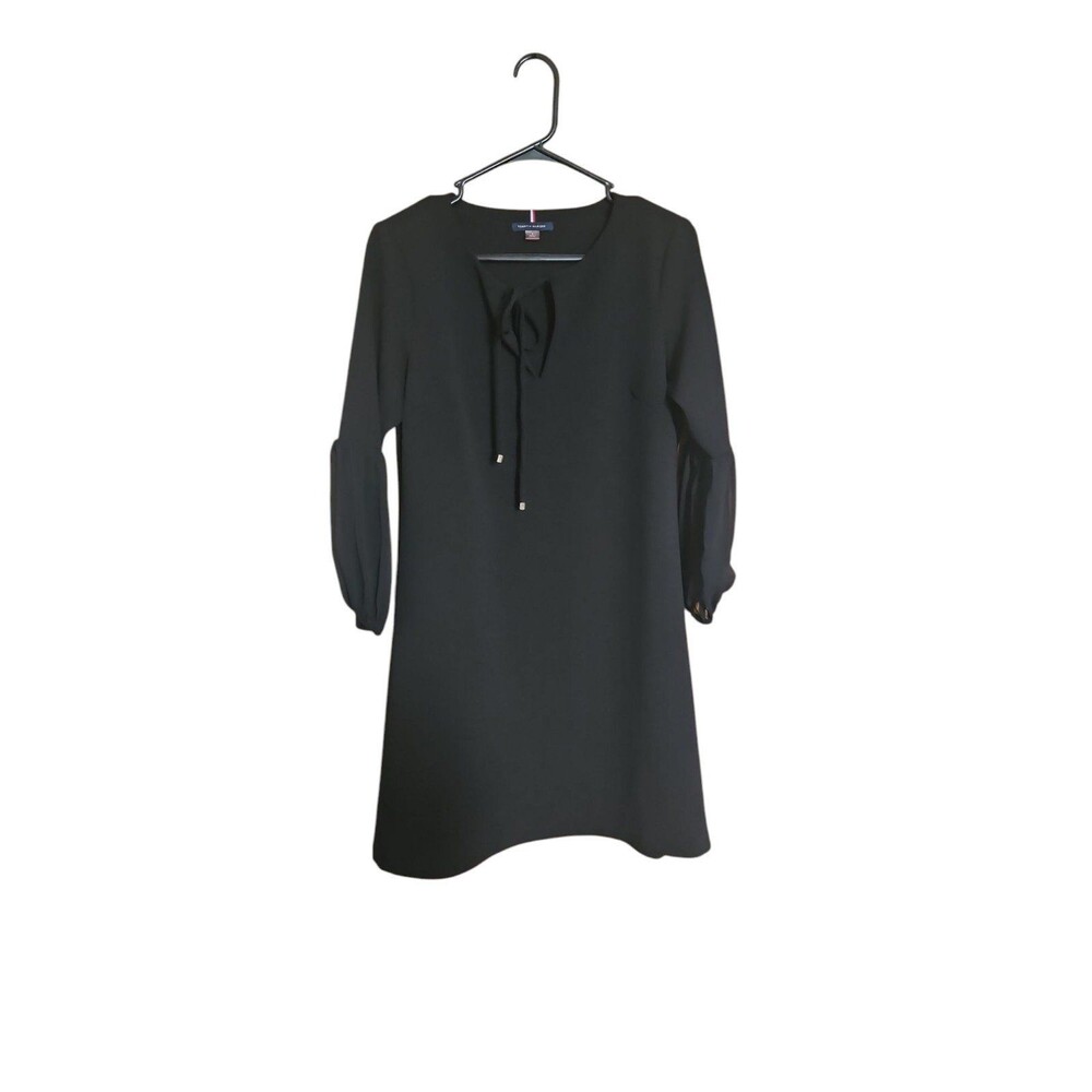 Women's Tommy Hilfiger Key Hole Black Dress Size 8